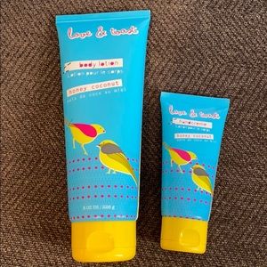 Love & toast lotion & creme